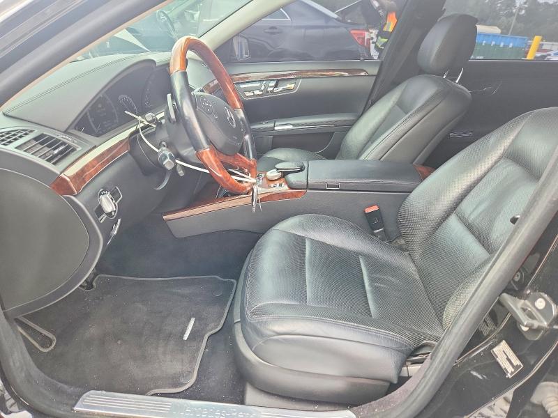 2010 Mercedes-benz S-klasse VIN WDDNG8GBXAA309015 COPART salvage auction — FRONT END, GA - CERT OF TITLE-SALVAGE, sold $850 on 2026-07-09 (photo 7)