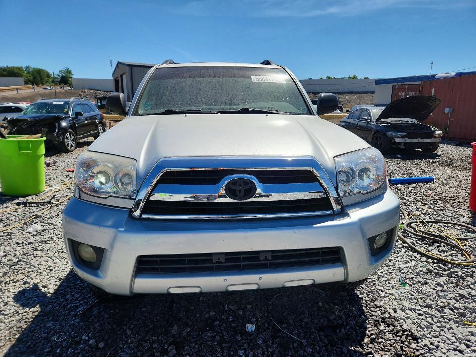 2007 Toyota 4runner VIN JTEZU14R178086405 COPART salvage auction — REAR END, Al - Cert Of Title-Salvage Title, sold $250 on 2026-07-28 (photo 5)