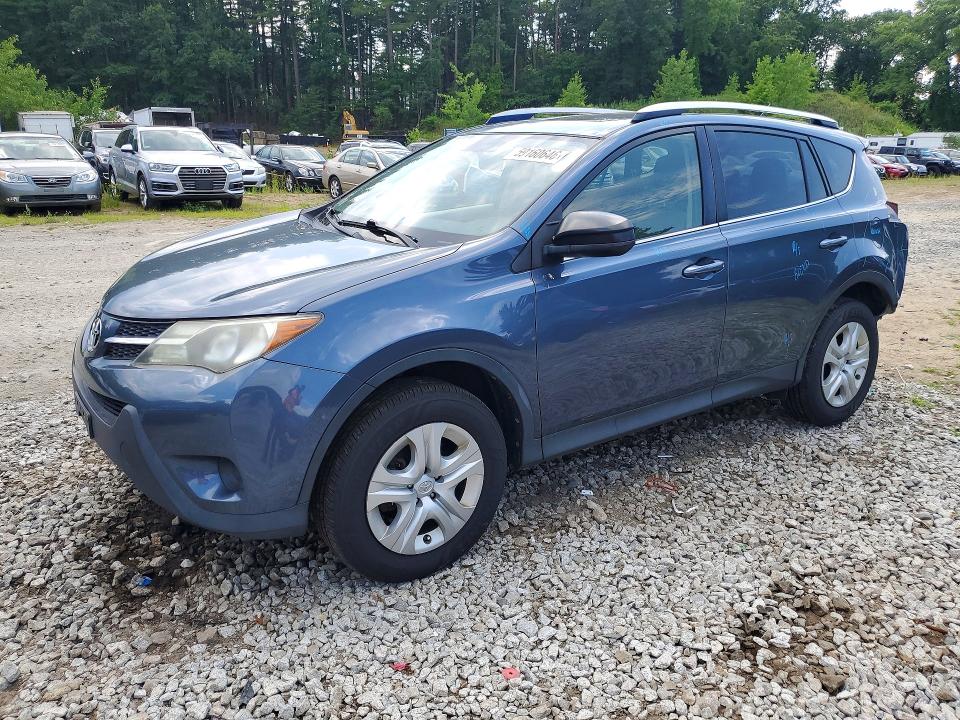 2013 Toyota Rav 4 VIN JTMBFREV3DD008995 COPART salvage auction — REAR END, Ma - Cert Of Title-Reconstrctd Coll, sold $4,200 on 2026-07-15 (photo 1)