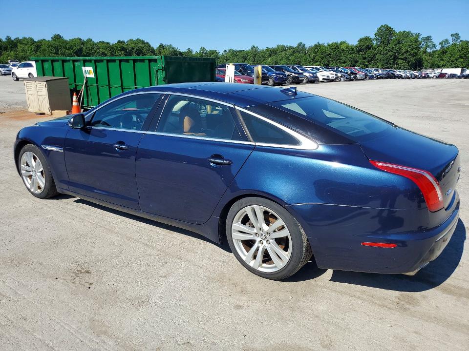 2013 Jaguar Xj series VIN SAJWJ2GD9D8V50429 COPART salvage auction — MECHANICAL, Pa - Cert Of Title, sold $200 on 2026-07-09 (photo 2)