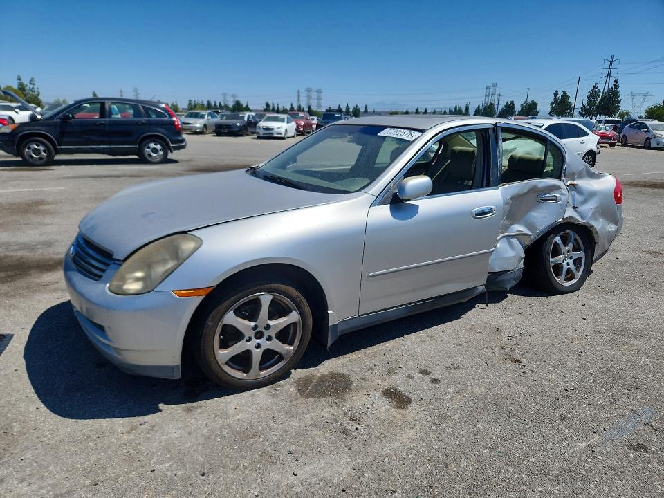 2004 Infiniti G35 VIN JNKCV51F14M719222 COPART salvage auction — SIDE, Ca - Salvage Certificate, sold $625 on 2026-07-28 (photo 1)