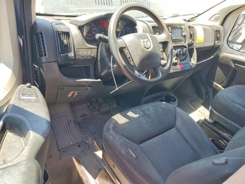 2020 Ram Promaster VIN 3C6URVJG0LE144800 COPART salvage auction — REAR END, Ca - Dis/Dlr/Exp Only Clean Title, sold $11,000 on 2026-07-28 (photo 8)