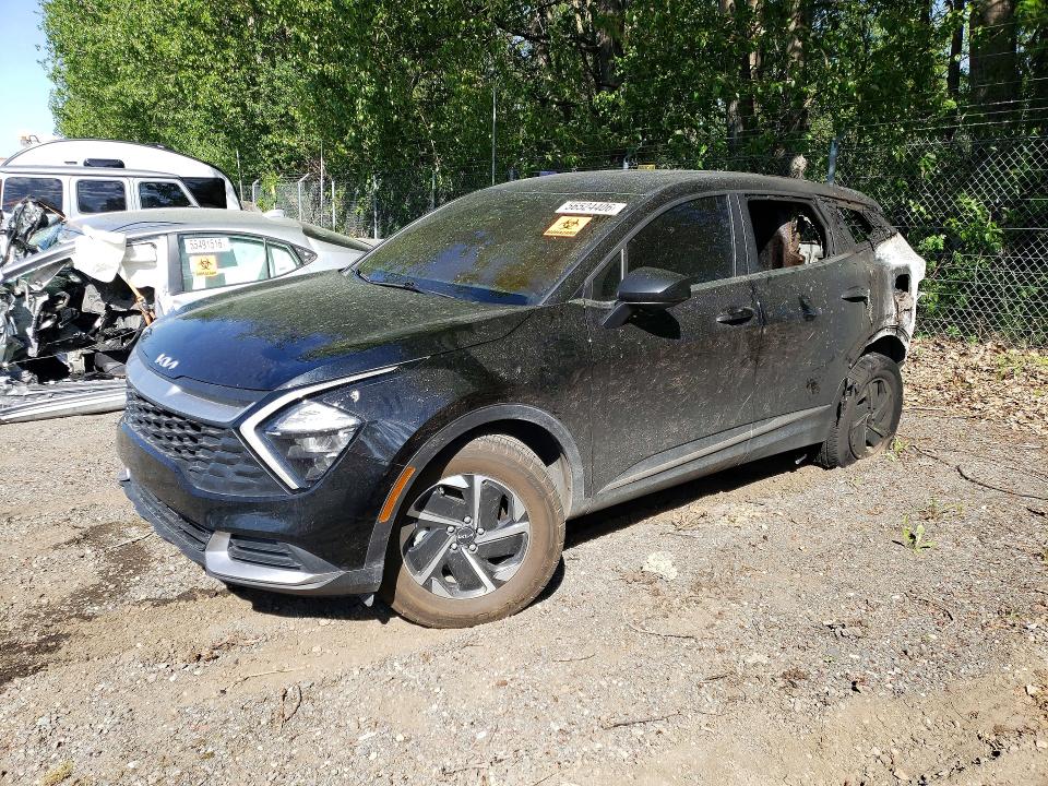 2023 Kia Sportage VIN KNDPUCAG0P7074861 COPART salvage auction — BURN, AK - BILL OF SALE- SALVAGE, sold $475 on 2026-07-07 (photo 1)