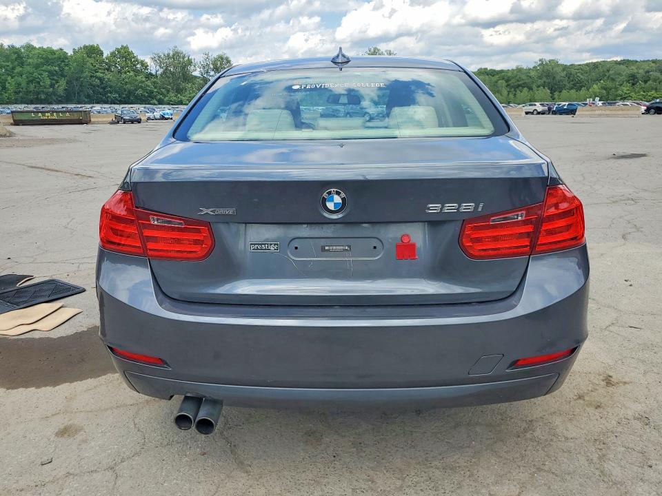 2013 BMW 3er VIN WBA3B3C53DF540183 COPART salvage auction — FRONT END, Ny - Mv-907A Salvage Certificate, sold $2,500 on 2026-07-16 (photo 6)