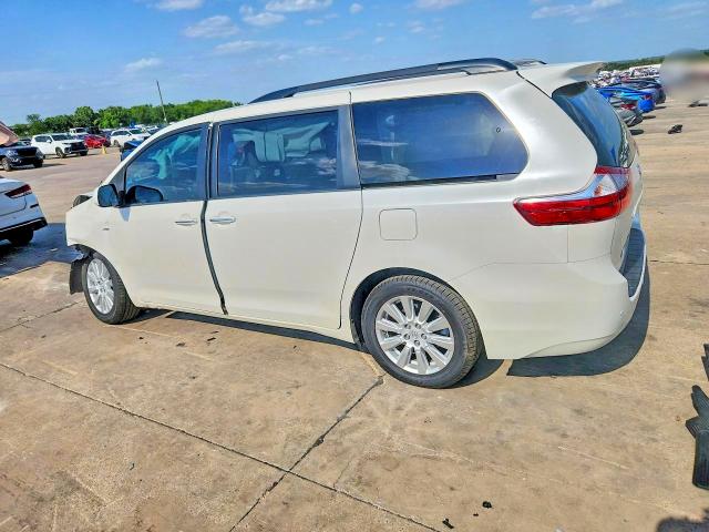 2017 Toyota Sienna VIN 5TDDZ3DC6HS160034 COPART salvage auction — FRONT END, TX - SALVAGE VEHICLE TITLE, sold $3,950 on 2026-07-09 (photo 2)