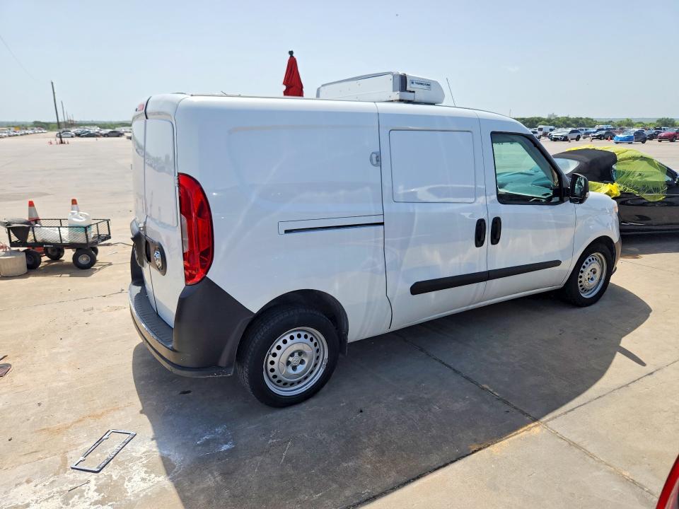 2022 Ram Promaster city VIN ZFBHRFAB5N6W21740 COPART salvage auction — SIDE, Tx - Salvage Vehicle Title, sold $9,300 on 2026-07-09 (photo 3)
