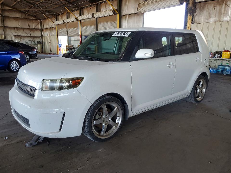 2009 Toyota Scion VIN JTLKE50EX91063170 COPART salvage auction — FRONT END, AZ - CERTIFICATE OF TITLE, sold $1,200 on 2026-07-08 (photo 1)