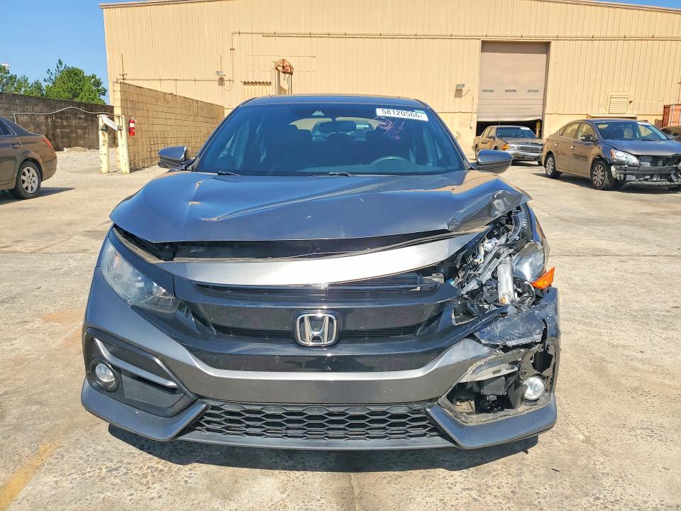 2020 Honda Civic VIN SHHFK7H61LU203005 COPART salvage auction — FRONT END, Sc - Cert Of Title-Salvage, sold $4,250 on 2026-07-24 (photo 5)