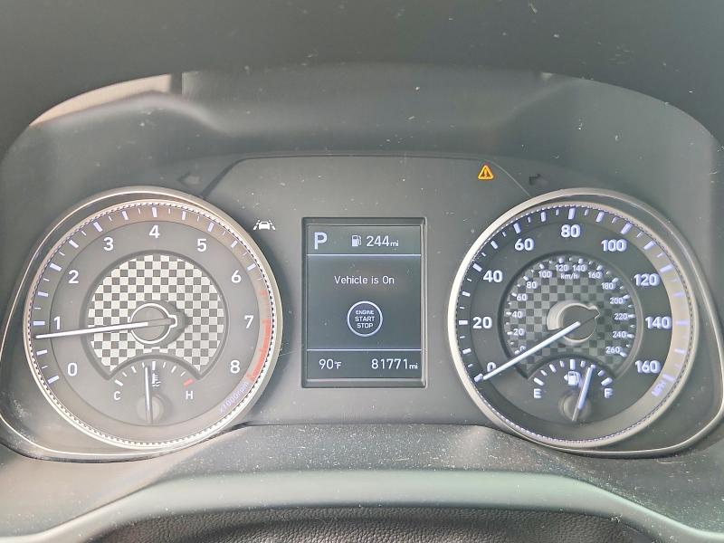 2020 Hyundai VIN KMHD84LF1LU039206 COPART salvage auction — REAR END, Tx - Salvage Vehicle Title, sold $3,700 on 2026-07-16 (photo 9)