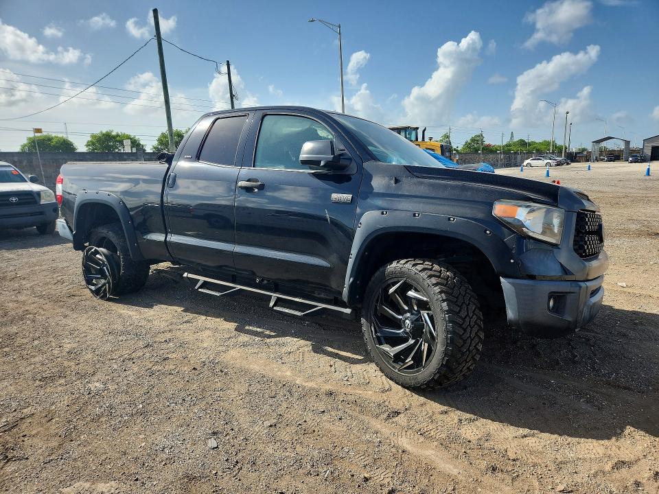 2019 Toyota Tundra VIN 5TFRM5F17KX142638 COPART salvage auction — SIDE, Fl - Certificate Of Title, sold $8,800 on 2026-07-16 (photo 4)