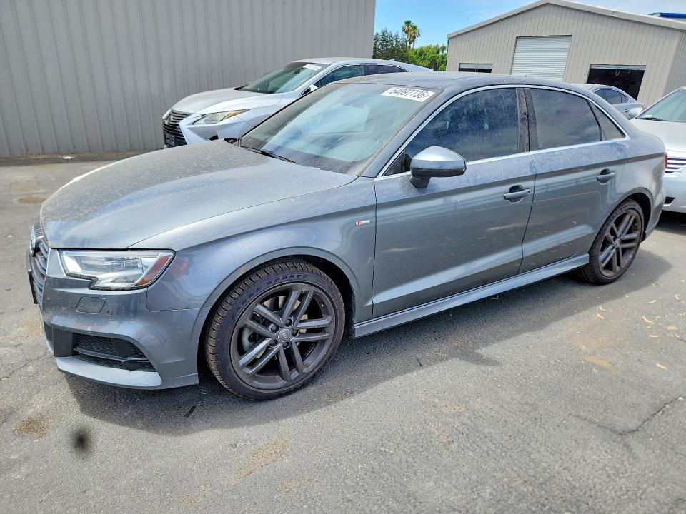 2018 Audi A3 VIN WAUJ8GFF6J1044210 COPART salvage auction — SIDE, Ca - Salvage Certificate, sold $125 on 2026-07-23 (photo 1)