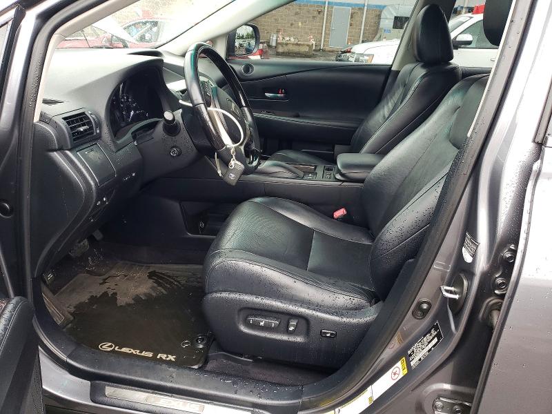 2013 Lexus Rx VIN JTJBC1BA8D2057050 COPART salvage auction — FRONT END, Ct - Cert Of Title-Salvage, sold $3,600 on 2026-07-17 (photo 7)