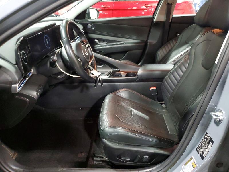 2022 Hyundai Elantra VIN KMHLN4AJ4NU015187 COPART salvage auction — FRONT END, Mn - Cert Of Title-Salvage, sold $1,500 on 2026-07-28 (photo 7)