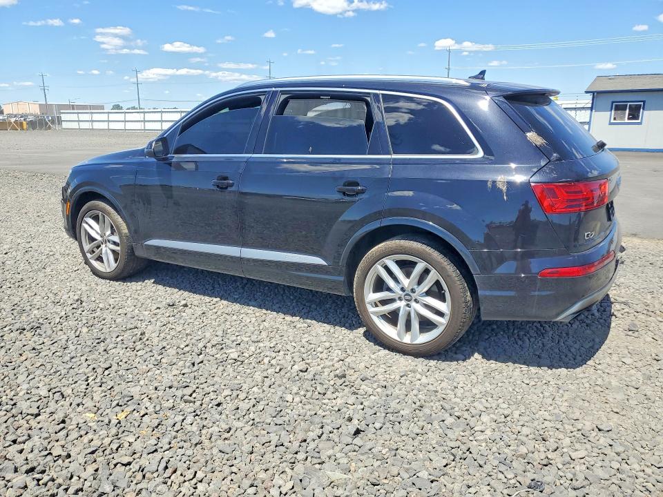 2017 Audi Q7 VIN WA1VAAF78HD042461 COPART salvage auction — REAR END, Wa - Bill Of Sale, sold $1,400 on 2026-07-22 (photo 2)