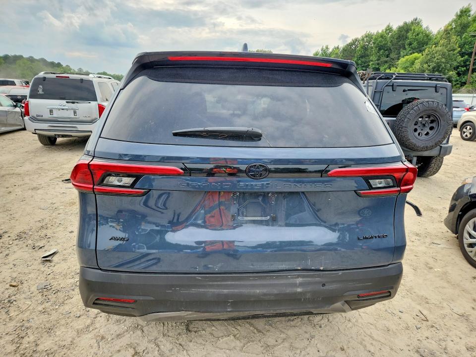 2024 Toyota Highlander VIN 5TDAAAB55RS068627 COPART salvage auction — FRONT END, Az - Cert Of Title - Salvage, sold $27,000 on 2026-07-07 (photo 6)