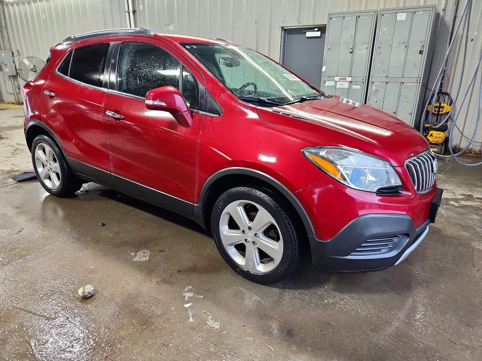 2015 Buick Encore VIN KL4CJASB4FB230551 COPART salvage auction — MINOR DENT/SCRATCHES, IL - CERTIFICATE OF TITLE, sold $2,250 on 2026-07-09 (photo 4)