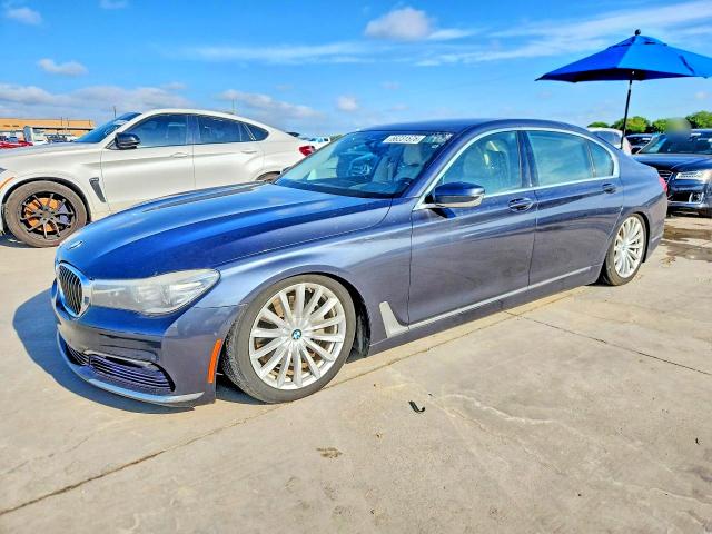 2016 BMW 7er VIN WBA7E2C59GG547575 COPART salvage auction — HAIL, La - Certificate Of Title (P), sold $8,400 on 2026-07-04 (photo 1)