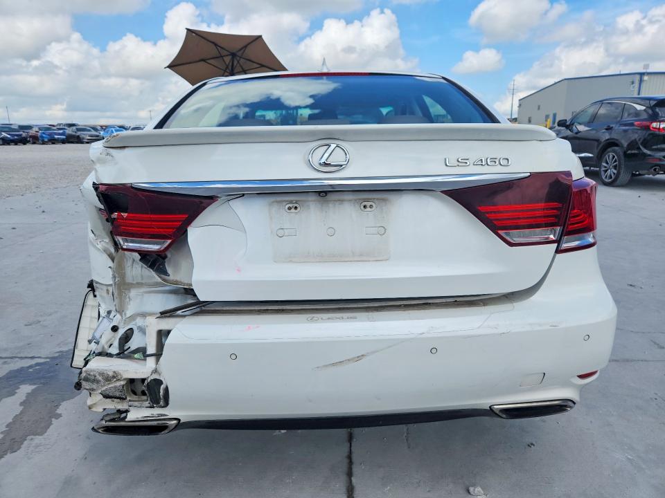 2015 Lexus Ls VIN JTHBL5EF7F5133293 COPART salvage auction — REAR END, Tx - Salvage Vehicle Title, sold $1,950 on 2026-07-24 (photo 6)