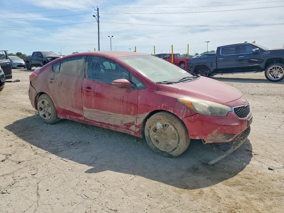 2015 Kia Forte VIN KNAFX4A6XF5299506 COPART salvage auction — FRONT END, In - Cert Of Title-Salvage Title, sold $475 on 2026-07-24 (photo 4)