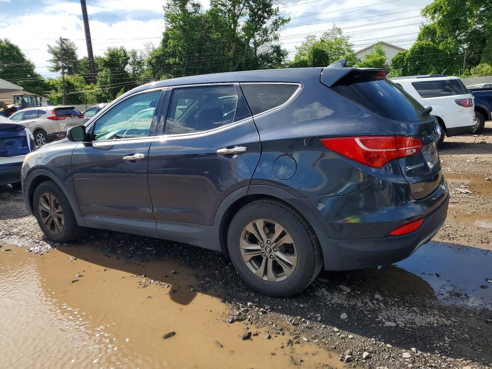 2014 Hyundai Santa fe VIN 5XYZTDLB3EG162208 COPART salvage auction — REAR END, Pa - Certificate Of Salvage, sold $2,150 on 2026-07-06 (photo 2)