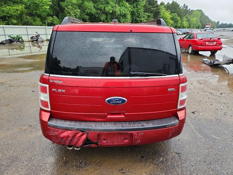 2009 Ford Flex VIN 2FMDK52C39BA04616 COPART salvage auction — FRONT END, La - Cert Of Title-Salvage, sold $225 on 2026-07-09 (photo 6)