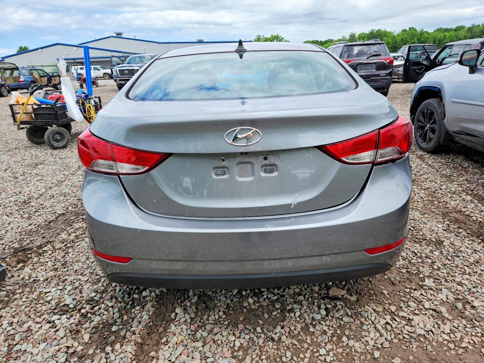 2015 Hyundai Elantra VIN KMHDH4AE4FU223375 COPART salvage auction — SIDE, Ny - Mv-907A Salvage Certificate, sold $875 on 2026-07-13 (photo 6)