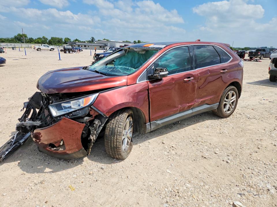 2016 Ford Edge VIN 2FMPK3K97GBB93872 — COPART salvage auction photo