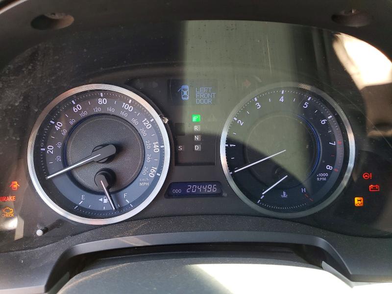 2011 Lexus Is 250 VIN JTHCF5C20B5046308 COPART salvage auction — FRONT END, Ca - Salvage Certificate, sold $625 on 2026-07-21 (photo 9)