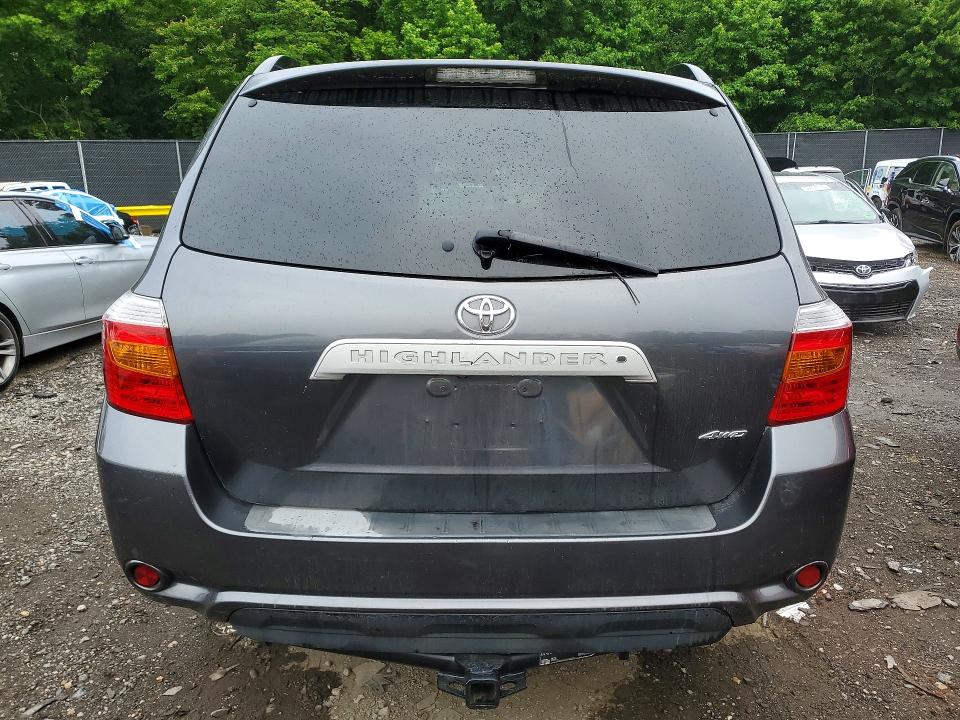2010 Toyota Highlander VIN 5TDJK3EH1AS017063 COPART salvage auction — FRONT END, VA - CERTIFICATE OF TITLE, sold $2,350 on 2026-07-17 (photo 6)
