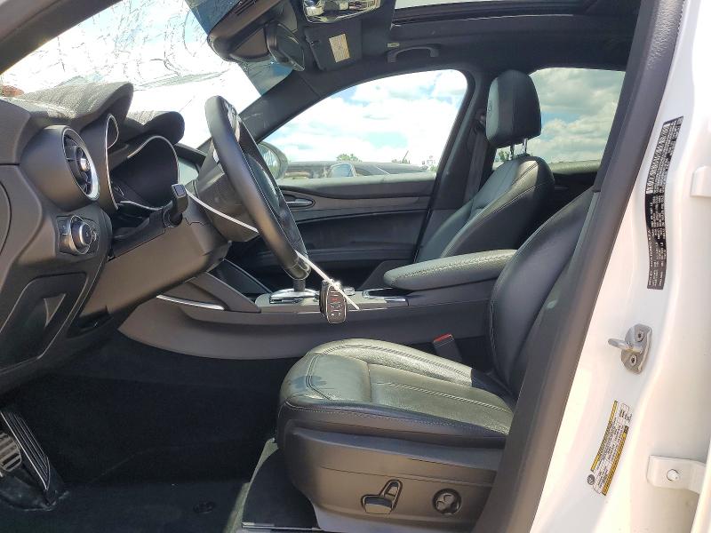 2022 Alfa romeo Stelvio VIN ZASPAKBN6N7D27556 COPART salvage auction — FRONT END, Il - Salvage Certificate, sold $11,600 on 2026-07-29 (photo 7)