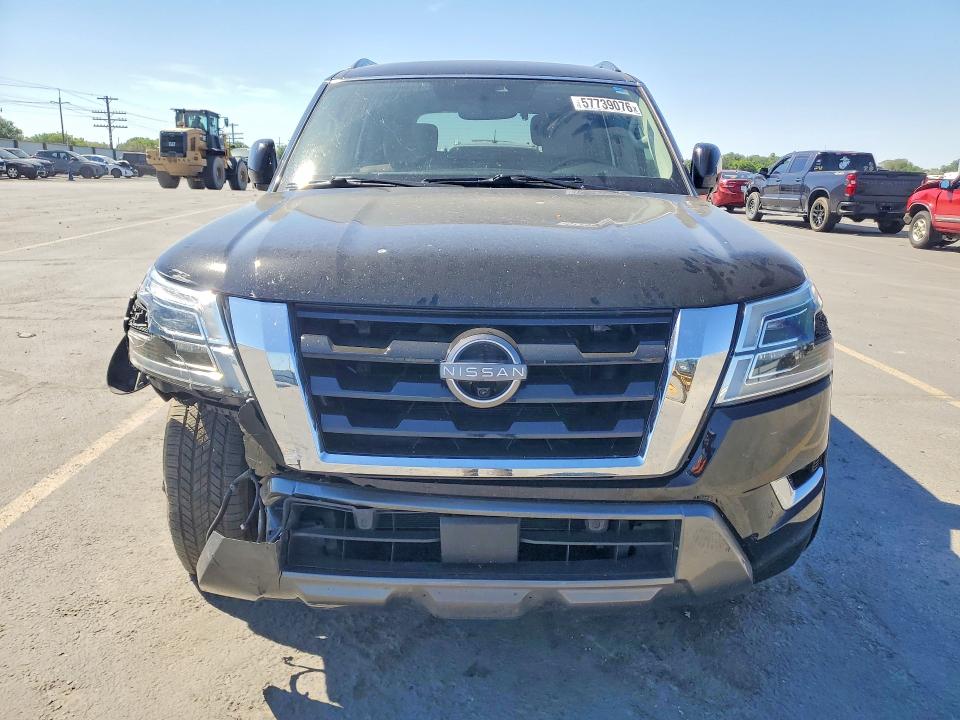 2021 Nissan Armada VIN JN8AY2BB1M9794911 COPART salvage auction — SIDE, Id - Salvage Certificate Of Title, sold $16,100 on 2026-07-30 (photo 5)