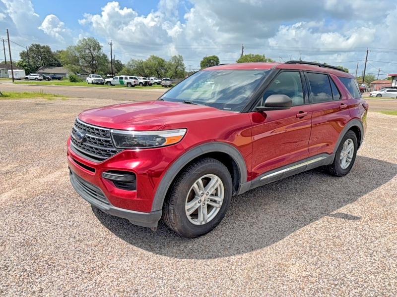2021 Ford Explorer VIN 1FMSK7DH8MGA61598 COPART salvage auction — MINOR DENT/SCRATCHES, TX - CERTIFICATE OF TITLE (P), sold $7,000 on 2026-07-28 (photo 2)