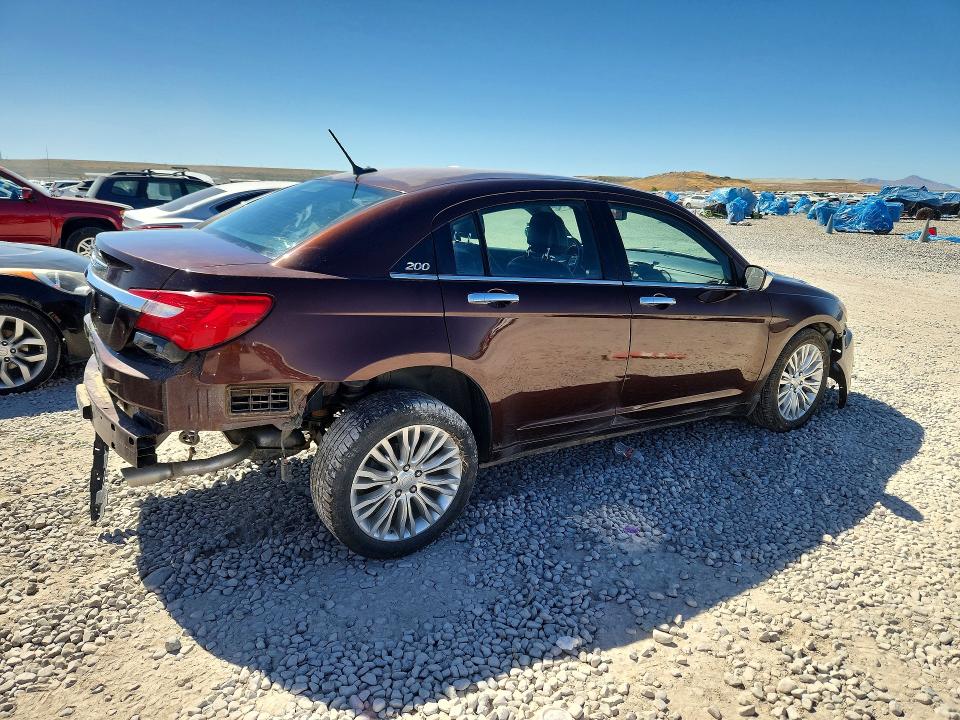 2012 Chrysler VIN 1C3CCBCG1CN226634 COPART salvage auction — SIDE, Ut - Salvage Certificate, sold $500 on 2026-07-28 (photo 3)