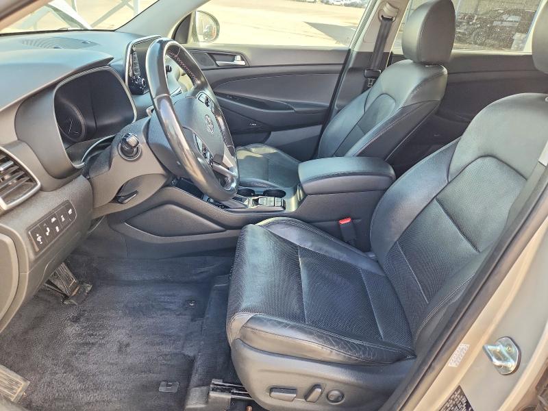 2020 Hyundai Tucson VIN KM8J3CAL3LU176684 COPART salvage auction — FRONT END, Co - Public - Salvage Title, sold $3,550 on 2026-07-02 (photo 7)