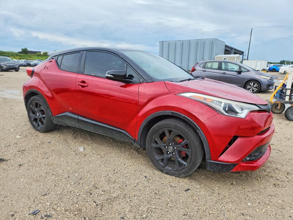 2018 Toyota C-hr VIN NMTKHMBX3JR015897 COPART salvage auction — FRONT END, IN - CERTIFICATE OF TITLE, sold $275 on 2026-07-23 (photo 4)