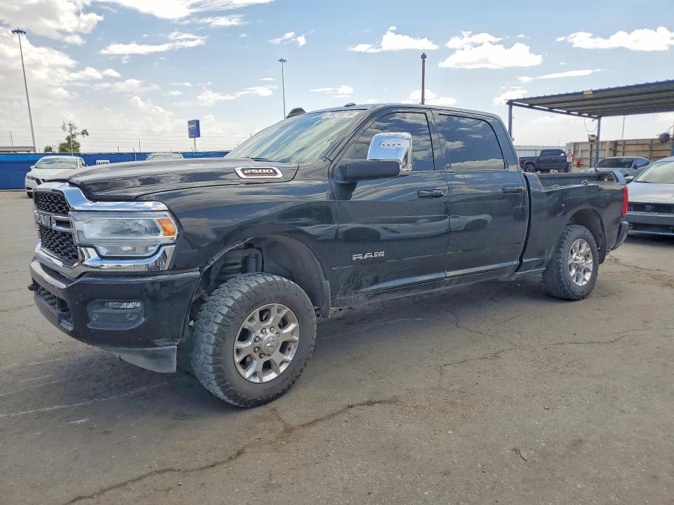 2023 Ram 2500 VIN 3C6UR5FJXPG588023 COPART salvage auction — REAR END, Nm - Cert Of Title-Salvage, sold $10,500 on 2026-07-24 (photo 1)