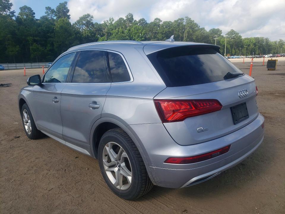 2018 Audi Q5 VIN WA1BNAFY5J2198877 COPART salvage auction — FRONT END, La - Cert Of Title-Salvage, sold $9,400 on 2026-07-31 (photo 2)