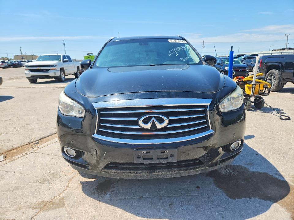 2014 Infiniti Qx60 VIN 5N1AL0MM4EC500169 COPART salvage auction — REAR END, Ok - Certificate Of Title, sold $875 on 2026-07-09 (photo 5)
