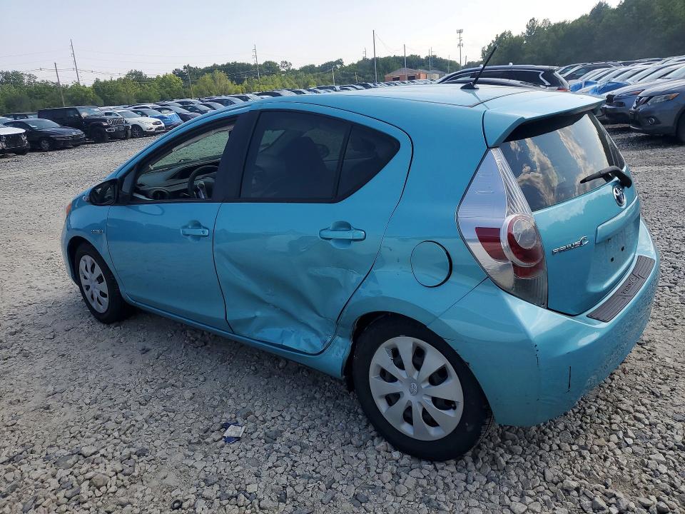 2013 Toyota Prius VIN JTDKDTB37D1034832 COPART salvage auction — SIDE, Ma - Cert Of Title-Reconstrctd Coll, sold $2,150 on 2026-07-15 (photo 2)