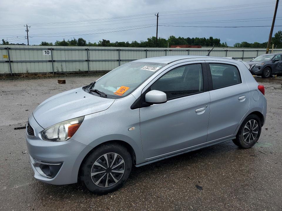 2017 Mitsubishi VIN ML32A3HJ0HH003470 COPART salvage auction — REAR END, Al - Cert Of Title-Salvage Title, sold $80 on 2026-07-16 (photo 1)