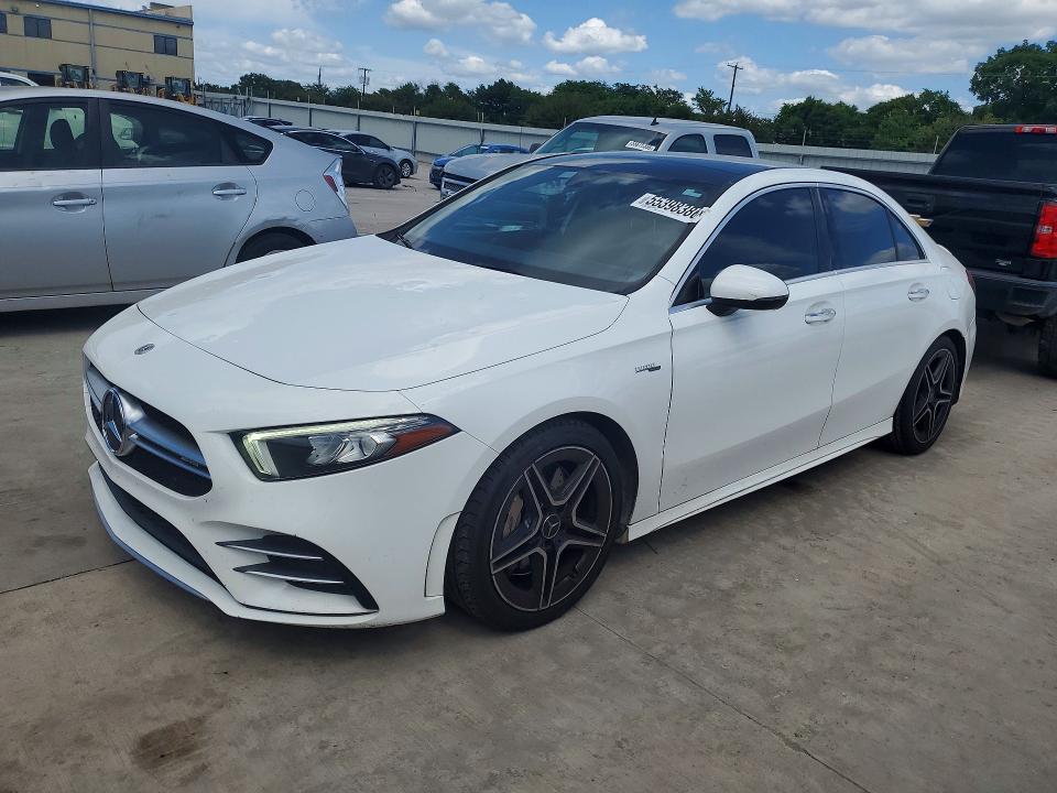 2021 Mercedes-benz A-klasse VIN W1K3G5BB0MJ266791 COPART salvage auction — HAIL, Tx - Certificate Of Title, sold $15,200 on 2026-08-06 (photo 1)