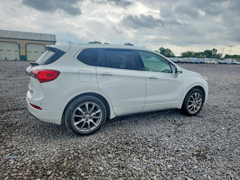 2020 Buick Envision VIN LRBFXCSA2LD194488 COPART salvage auction — FRONT END, Il - Salvage Certificate, sold $3,500 on 2026-07-20 (photo 3)