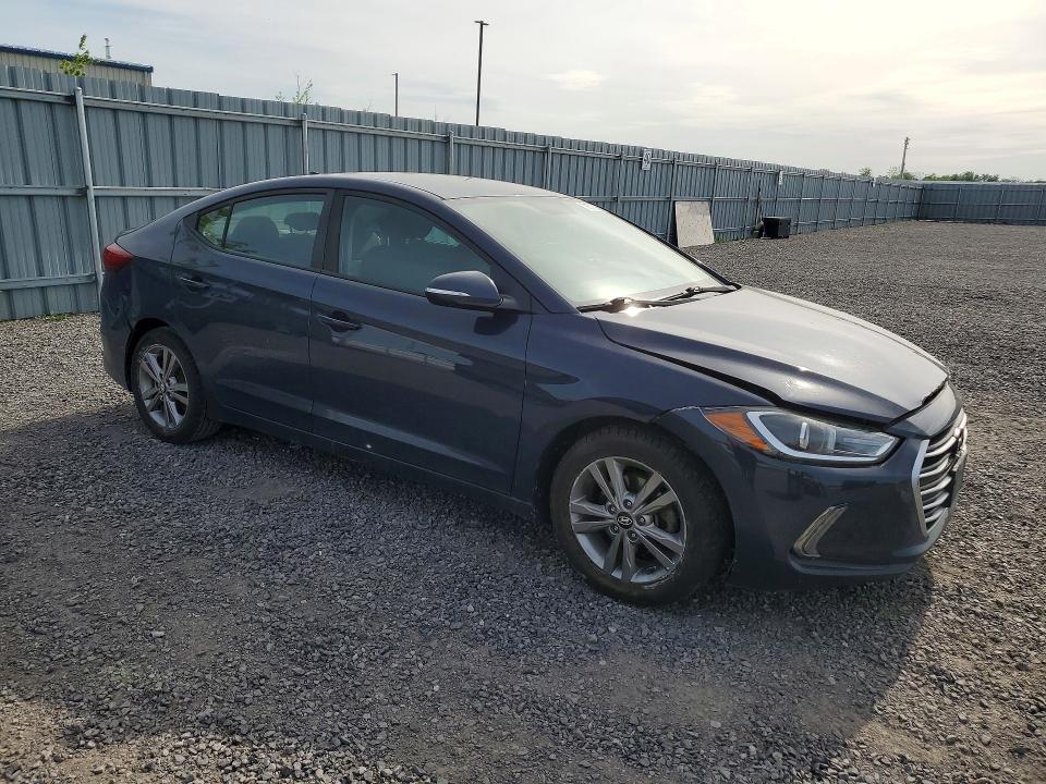 2017 Hyundai Elantra VIN KMHD84LF2HU129584 COPART salvage auction — FRONT END, On - Permit Salvage, sold $650 on 2026-07-21 (photo 4)