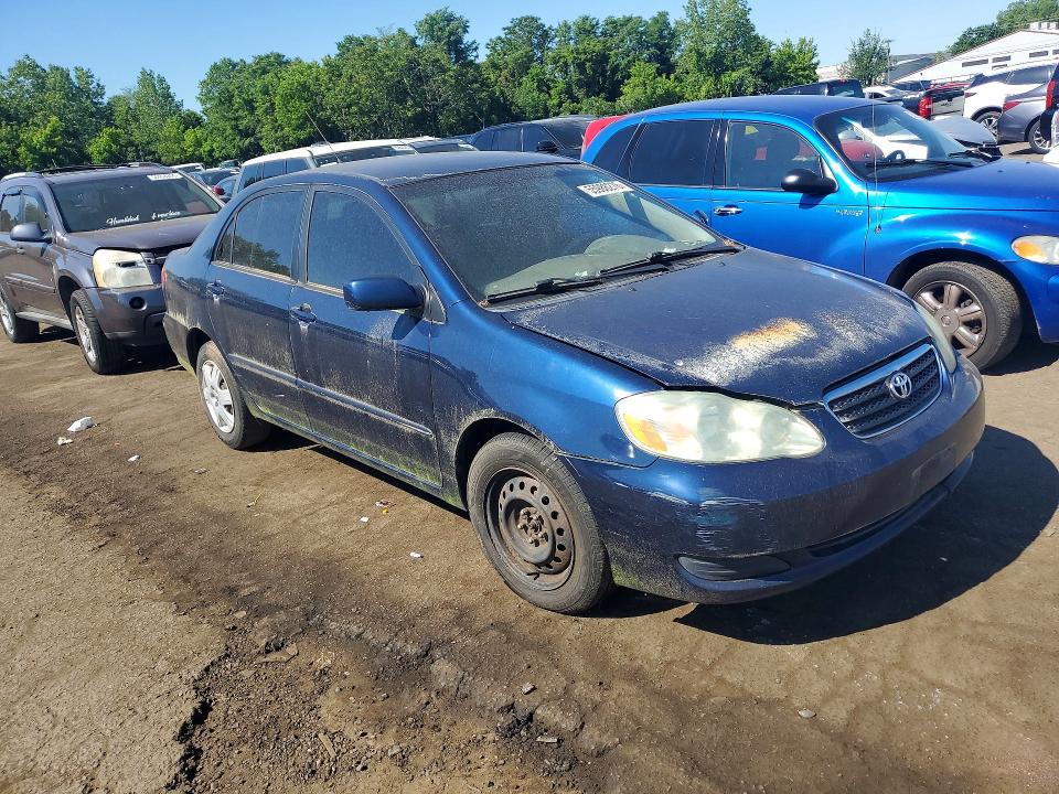 2007 Toyota Corolla VIN JTDBR32E270109000 COPART salvage auction — MINOR DENT/SCRATCHES, Ct - Certificate Of Title, sold $725 on 2026-07-31 (photo 4)