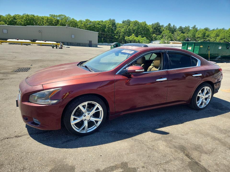 2010 Nissan Maxima VIN 1N4AA5AP2AC801559 COPART salvage auction — REAR END, Ri - Salvage Certificate Of Title, sold $425 on 2026-07-09 (photo 1)