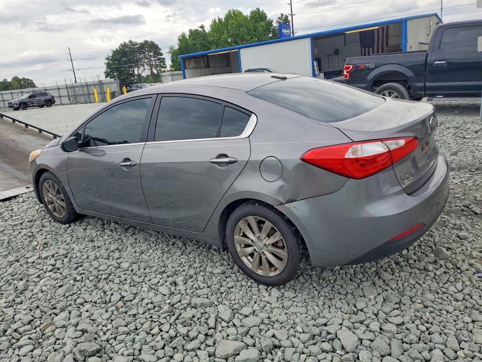 2015 Kia Forte VIN KNAFX4A81F5392982 COPART salvage auction — FRONT END, Nc - Salvage Certificate Of Title, sold $375 on 2026-07-22 (photo 2)