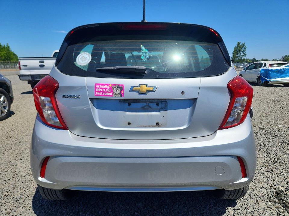 2017 Chevrolet VIN KL8CB6SA6HC772019 COPART salvage auction — FRONT END, Or - Salvage Title Certificate, sold $500 on 2026-07-28 (photo 6)
