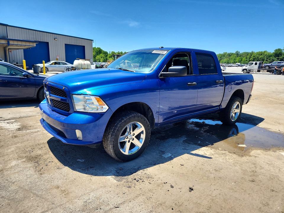 2017 Ram VIN 3C6RR7KT9HG746801 COPART salvage auction — ENGINE BURN, Pa - Certificate Of Salvage, sold $1,250 on 2026-07-02 (photo 1)