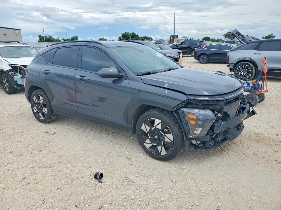 2024 Hyundai Kona VIN KM8HC3AB6RU085844 COPART salvage auction — FRONT END, Tx - Certificate Of Title, sold $8,700 on 2026-07-16 (photo 4)