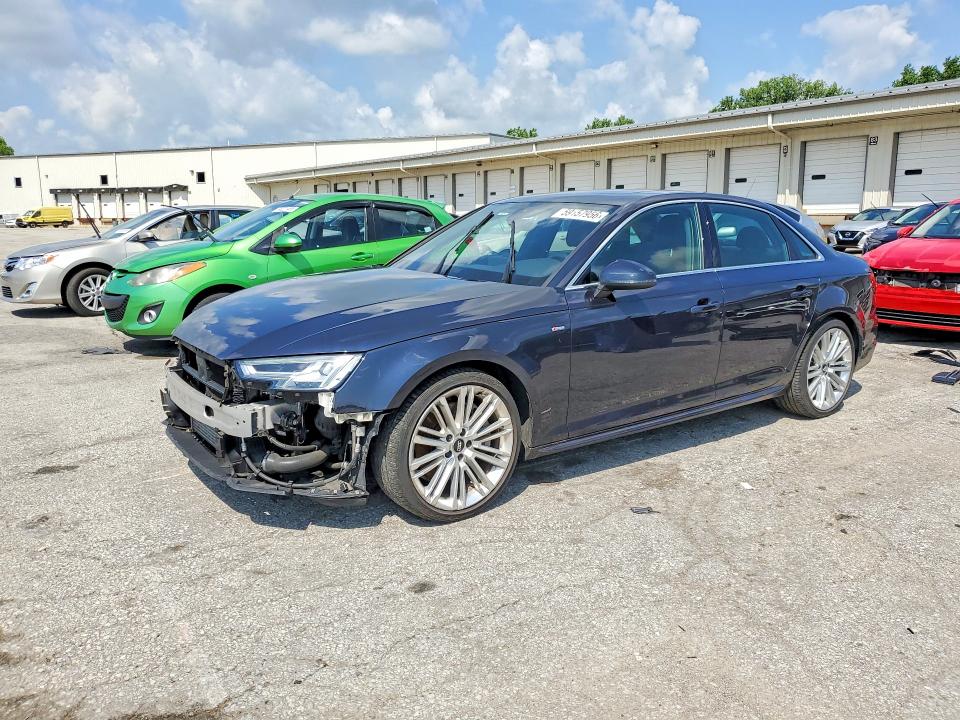 2017 Audi A4 VIN WAUENAF47HN071568 — COPART salvage auction photo